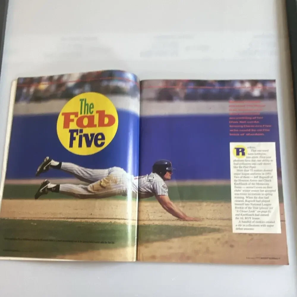 Beckett Baseball Card Monthly Price Guide Magazine Feb 1992 Ozzie Smith Cover